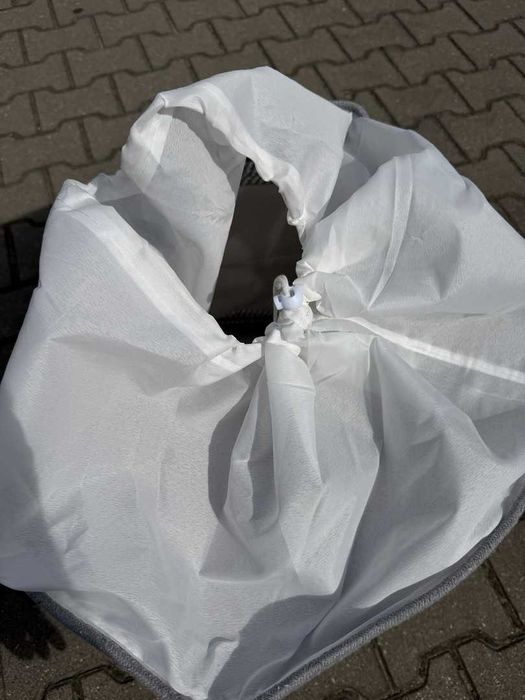 materiałowy kosz na pranie