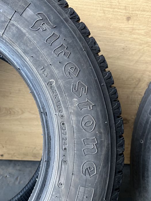 Dwie opony zimowe BUS 225/65R16C Firestone Vanhawk2 2024r 6mm
