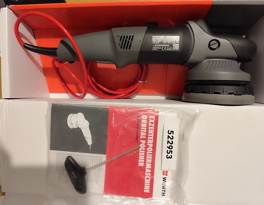 WURTH !!! Polerka EPM 140 E COMPACT ORBITALNA !!! Nowa  !!!