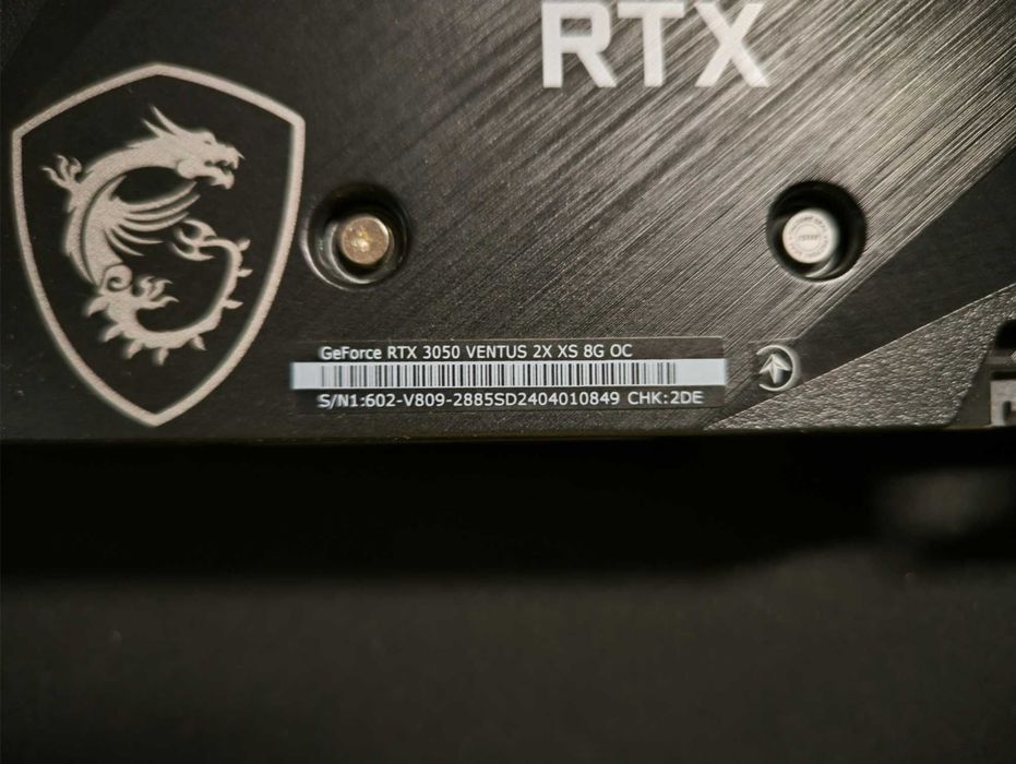 Відеокарта MSI RTX 3050 8GB 1 місяць користувався як нова!