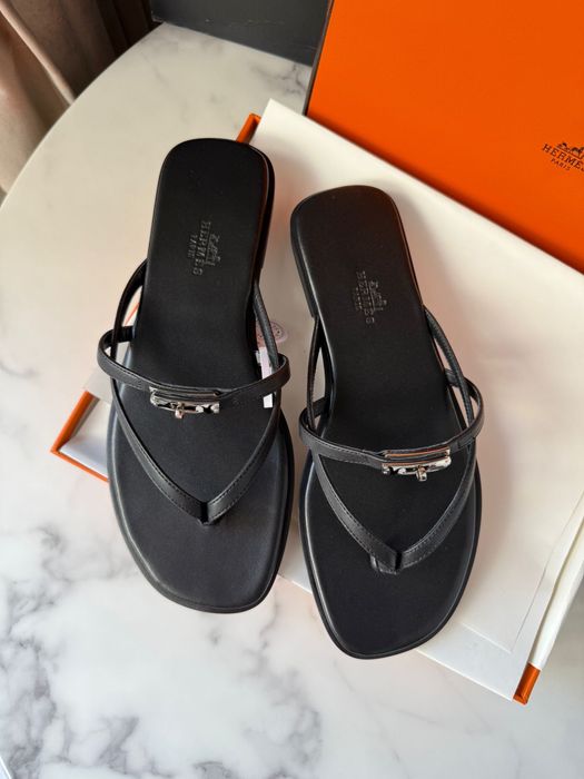 Klapki Hermes Miss Black