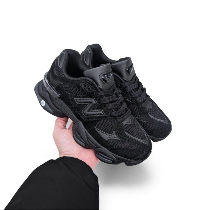 ТОП! Кросівки New Balance 9060 чорні (жіночі/чоловічі) 37 38 39 40 41