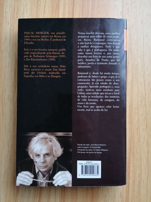 Comboio Noturno para Lisboa - Pascal Mercier