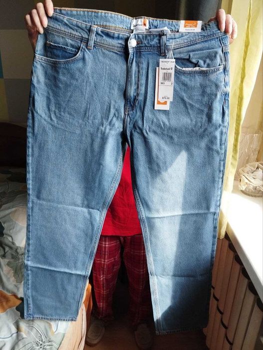 Timberland L Оригинал Новые Джинсы W36 L32