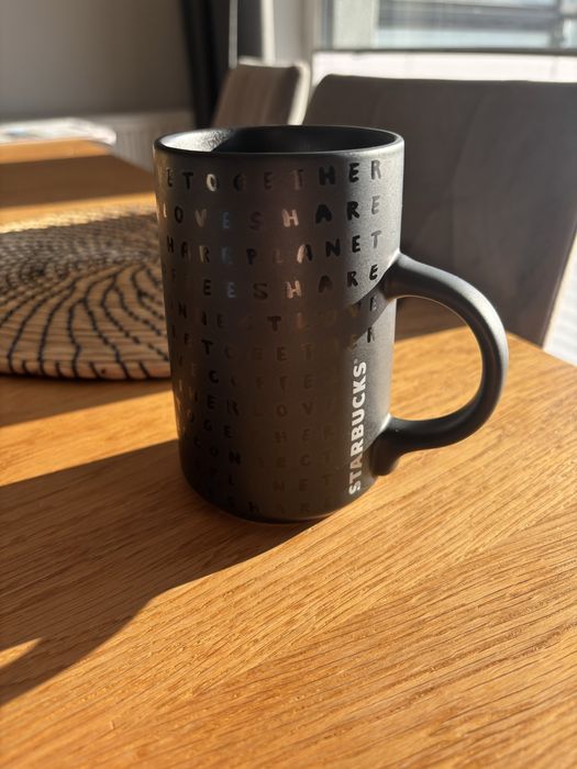 Kubek starucks czarny, nowy