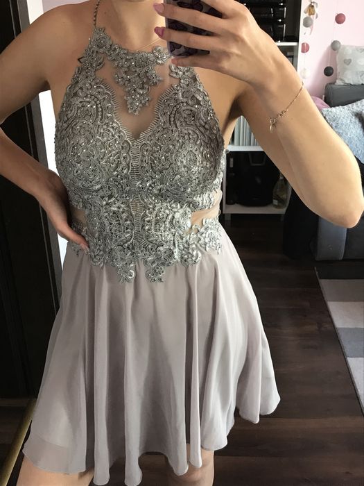 Srebrna Sukienka