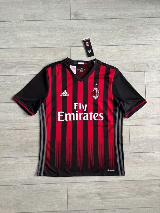 Нова Джерсі Футбольна Футболка Мілан Milan Adidas Football 176 см ріст