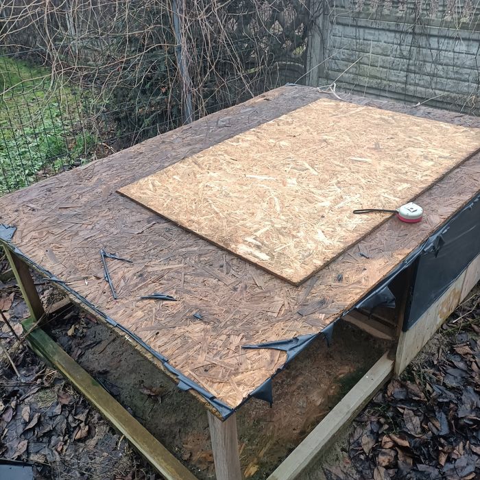 Dużo buda z tarasem  xxxl. 180x120