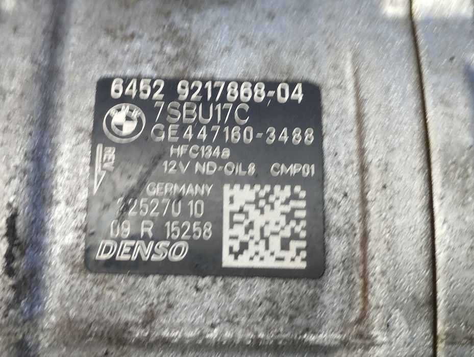 Компресор кондиціонера 3.0 BMW X5 F15 Компрессор кондиционера БМВ Ф15