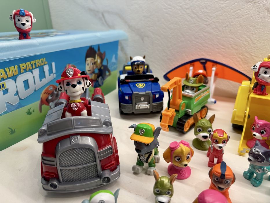 Psi Patrol pojazdy i figurki