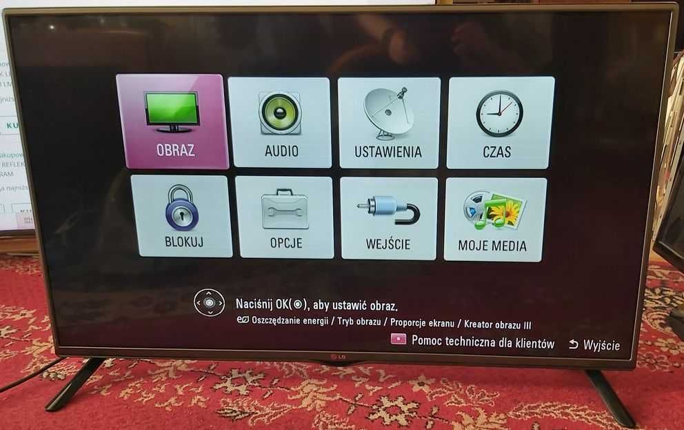 Telewizor LED 42’’ z Pilotem LG 42LB550V Full HD