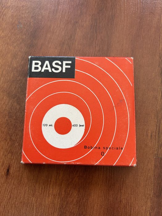 Taśma szpulowa BASF SONY kolekcjonerska l.60. l.70. unikat vintage