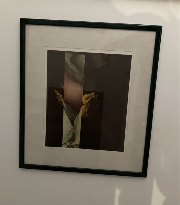 Quadro pintura abstrata