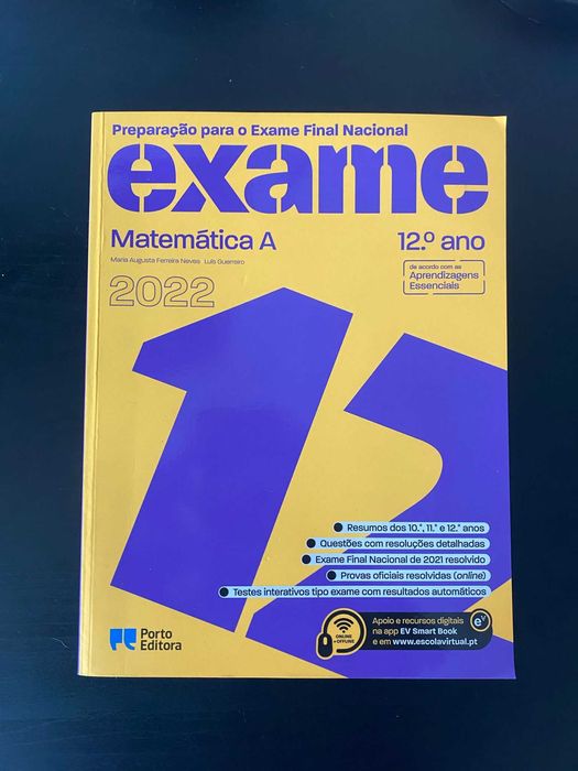 Preparação para o Exame Final Nacional Matemática A 2022