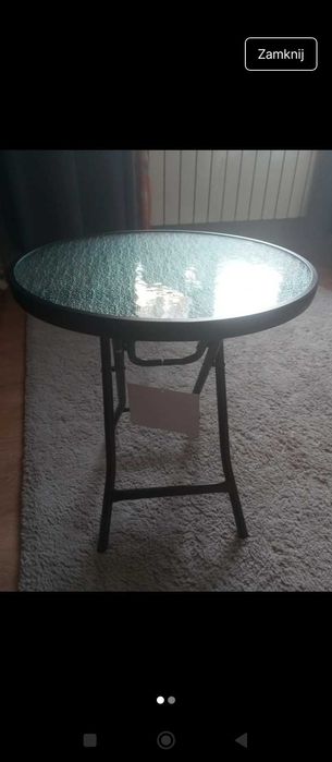 Stolik do ogrodu lub na balkon