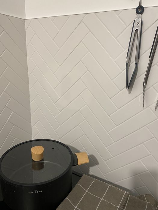 Equipe Costa Nova White Matt 5x20 cm -płytka ścienna