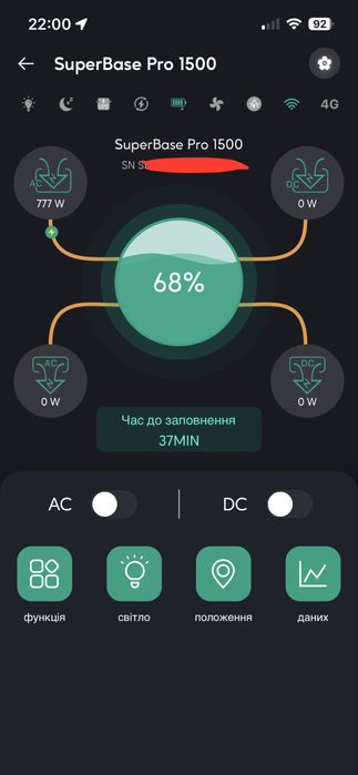 Zendure pro base 1500 зарядна станція, комплект