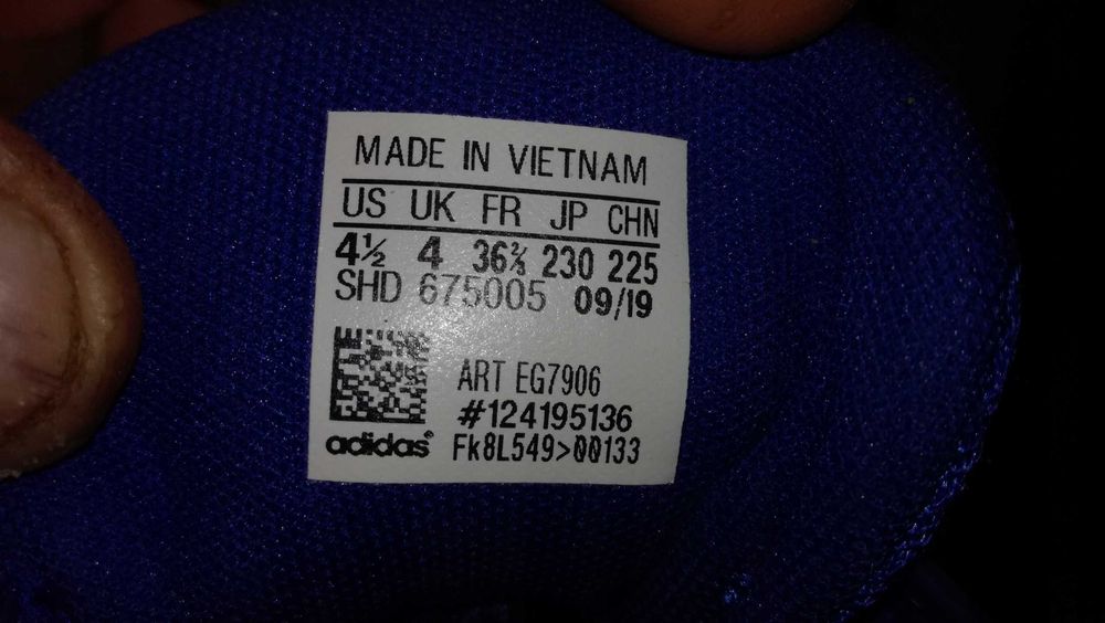 Buty do biegania ADIDAS DURAMO 9 r.36 2/3 stan idealny