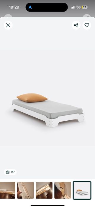 Cama estilo montesoori