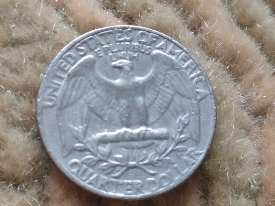 moeda quarter dollar 1965 rara