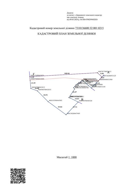 Продаж ділянки  0,36 м. Чернівці, вул. Сумська