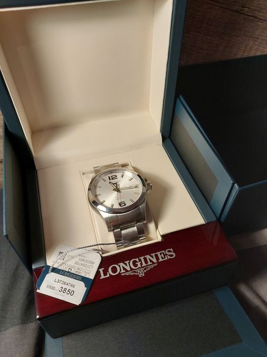Zegarek Longines VHP L37264766 biały