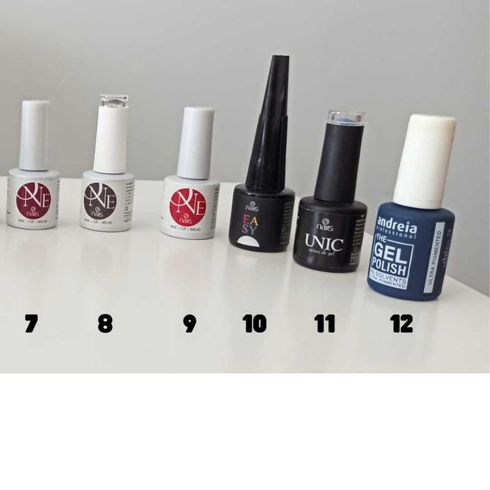 Manicure - Verniz Gel cores variadas