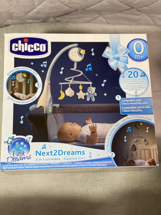 Мобіль карусель  Chicсo на ліжечко