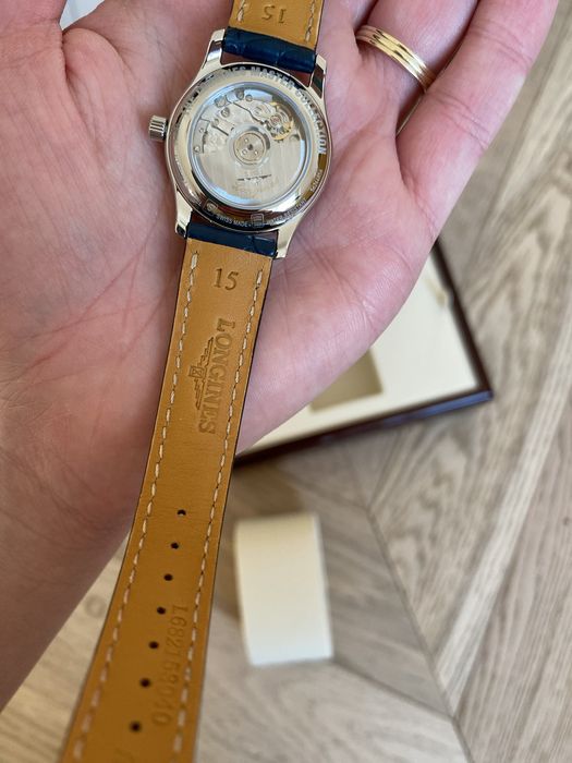 Longines oryginalny zegarek 29 mm koperta nowy diamenty