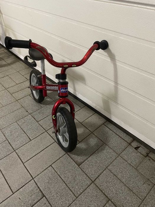 Bicicleta sem pedais Chico Red Bullet