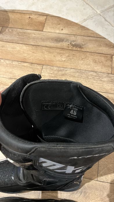 Botas ACERBIS X-TEAM Preto/Branco