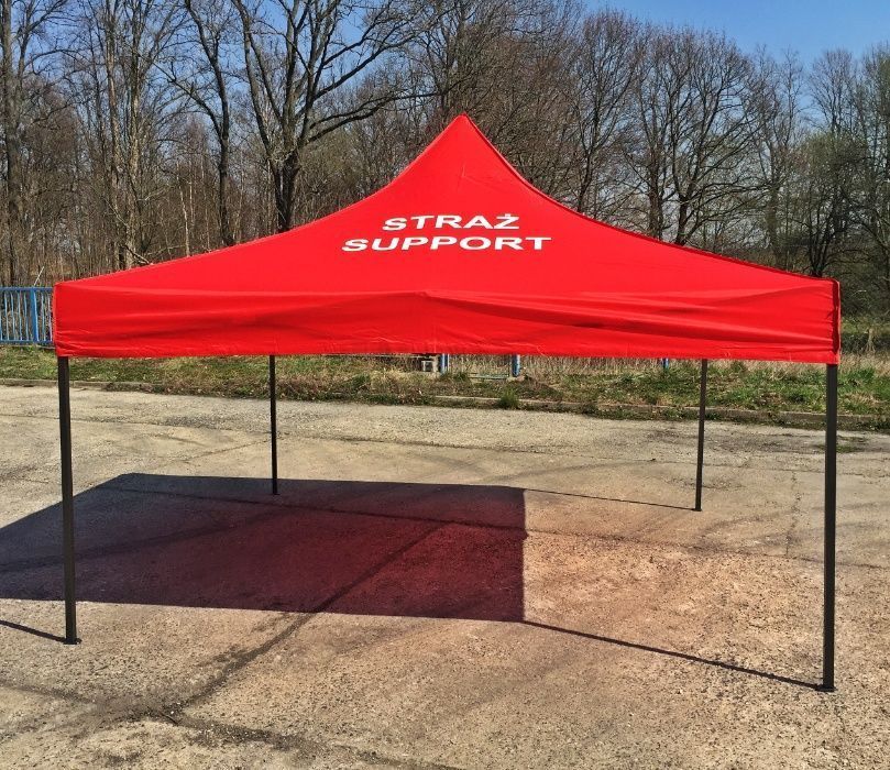 Namiot HANDLOWY, REKLAMOWY 2x3m z nadrukiem stalowy