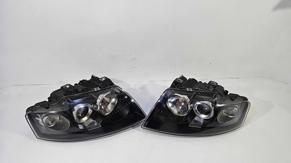 Audi A4 B6 Cabrio Kabriolet Lampy Przód Przednie Xenon Lewa + Prawa Europa Oryginał Stan BDB