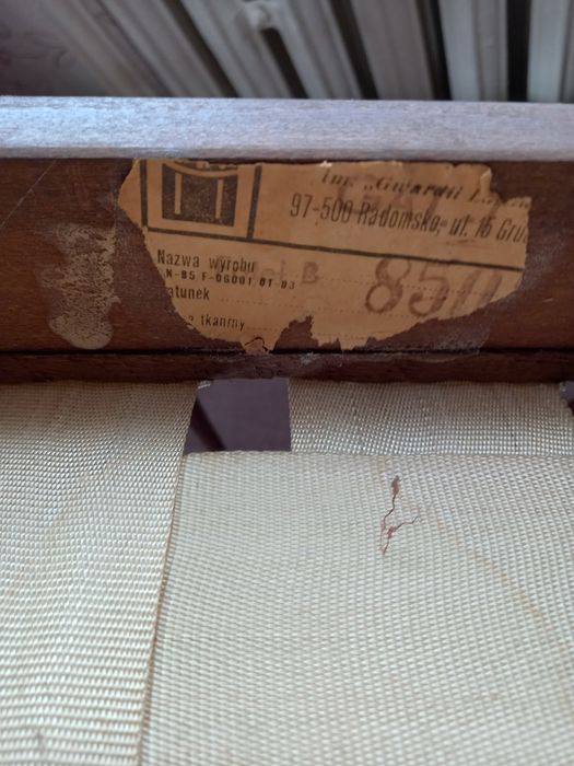 Dwa Fotele PRL Lata 70/80