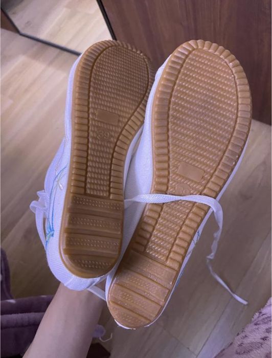 Балетки туфлі білі