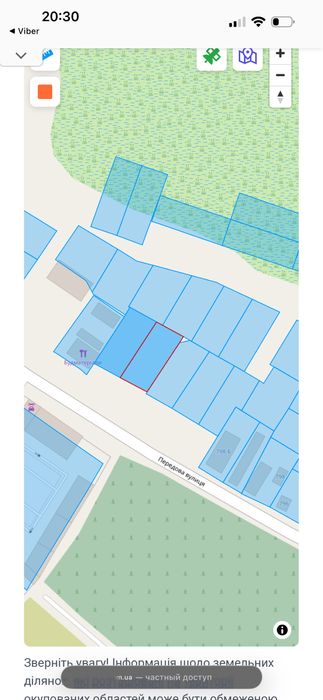 Днепр Продам участок 10 соток улица Передовая 798 - View 2