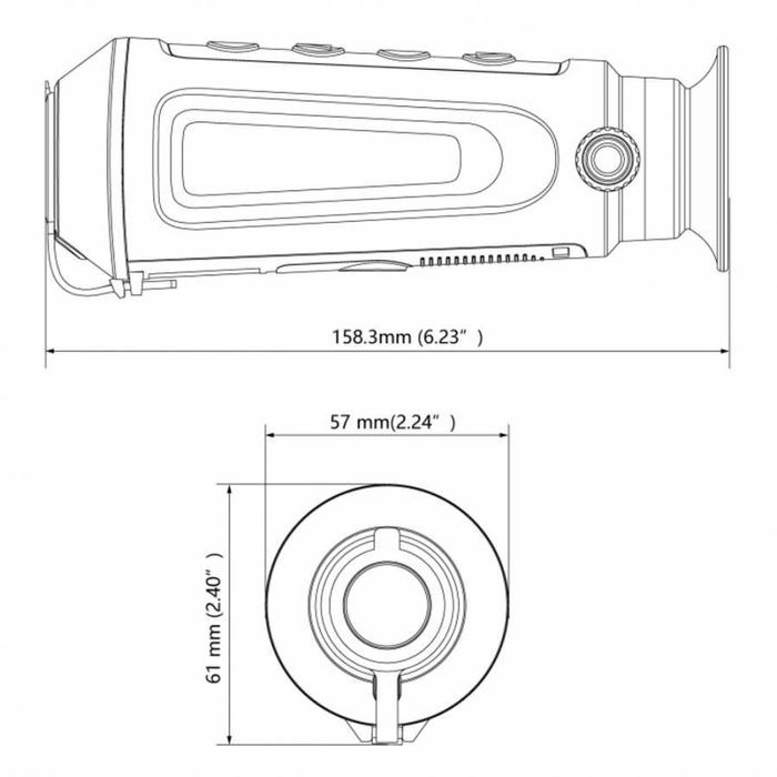 LE15S nowy model termowizor Hikmicro HIKVISION  12μm