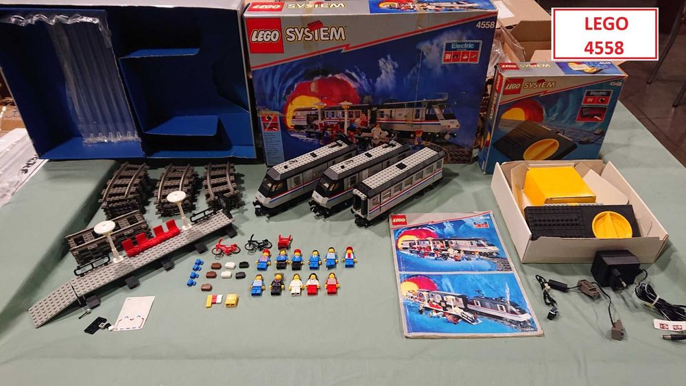 LEGO TRAIN: 4558; 7740; 4554; 4512; 4532; 7937