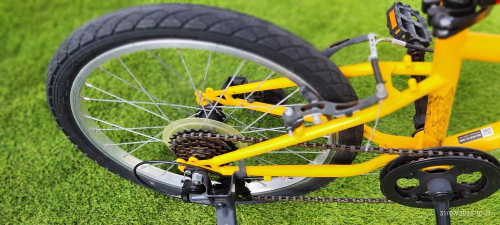 Bicicleta Criança BTWIN Riverside 120 (20") + Rodas Laterais | 6-9 Anos