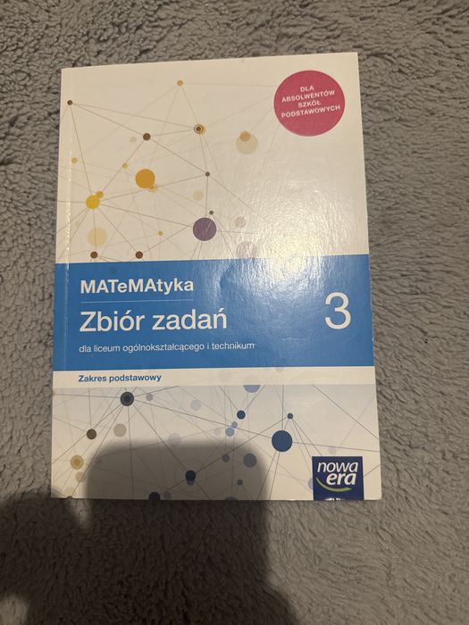 Matematyka zbiór zadań 3 zakred podstawowy nowa era