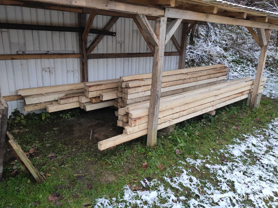 Kantówki 10x10, 8x8, 12x12 ze świerka budowlane