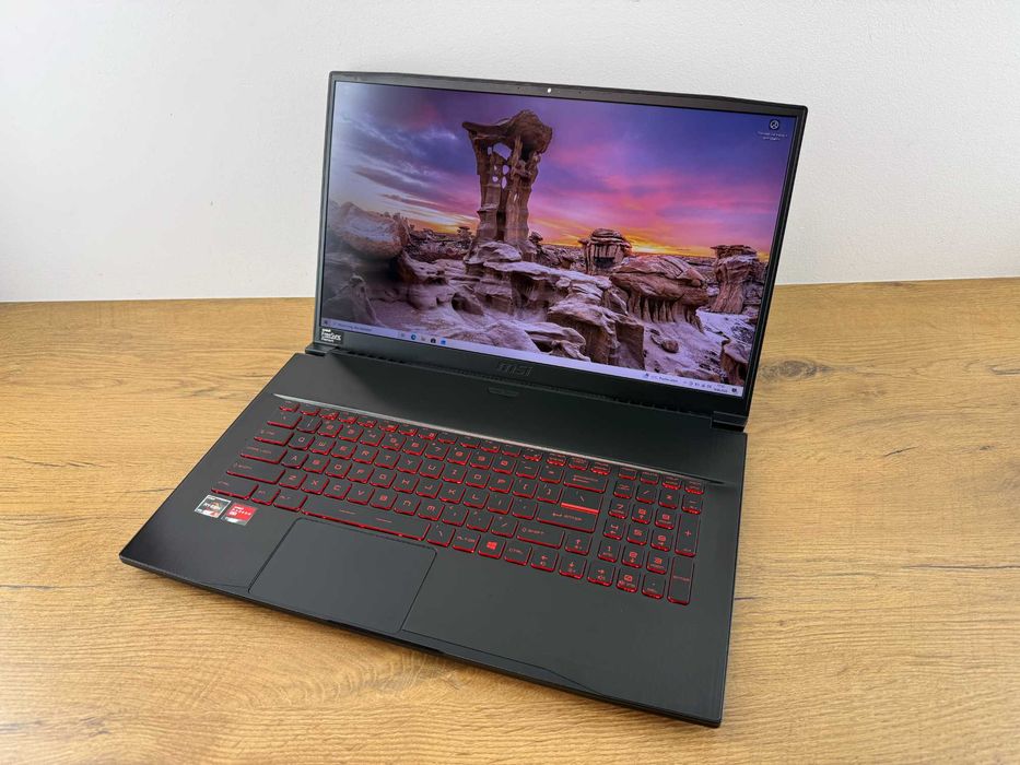 Duży Laptop GAMINGOWY MSI BRAVO 17 MS-17FK. Ryzen 5 4600H 12 WĄTKÓW 12x4.00GHz
