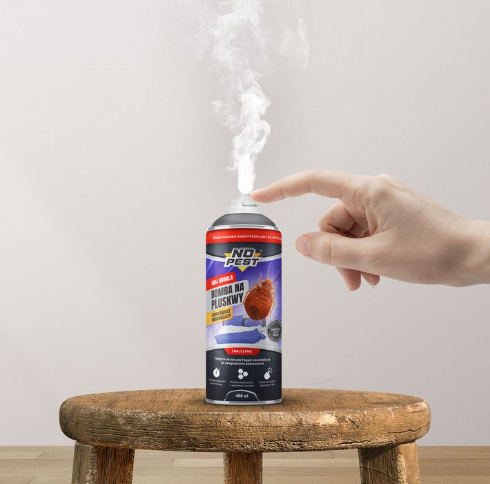 Bomba, środek, preparat, zamgławiacz na pluskwy domowe No Pest® 400ml