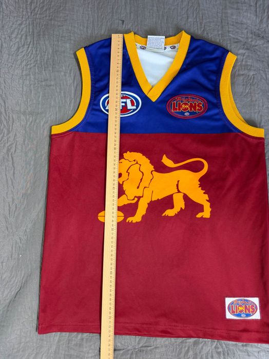 Rare Jersey Brisbane Lions AFL Rugby Australia Vintage Koszulka 4