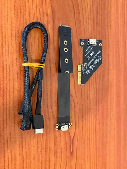 MINISFORUM DEG1 OCulink eGPU Dock + Extras
