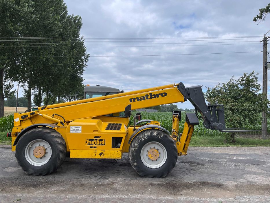 Ładowarka teleskopowa Matbro TS 300_ Podpory 10 metrowa_Perkins 4 Cylindry_Oryginał stan_Joystick,Napęd 4x4,Zaczep_Bardzo ładna_Gotowa do pracy!