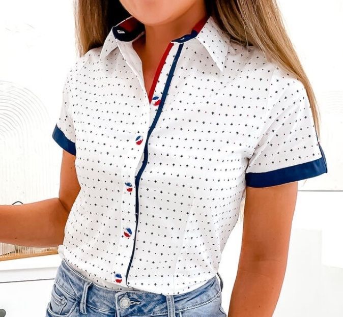 Koszula z krótkim rękawem M/L