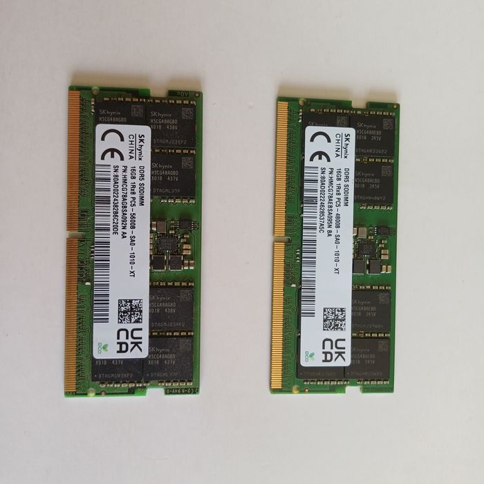 Memoria DDR5 portátil 16GB