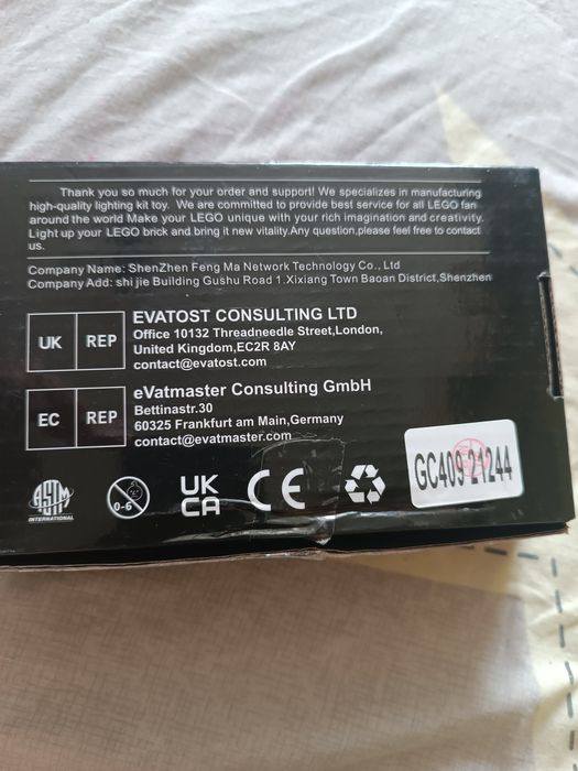 Lego освітлення різне  для Stich  Minecraft The sword outpost