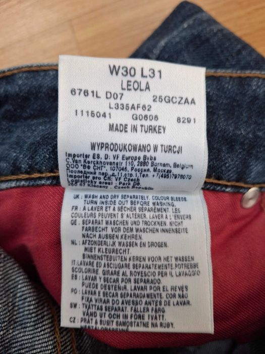 Damski spodnie dżinsowe marki Lee model Leola W30 L31